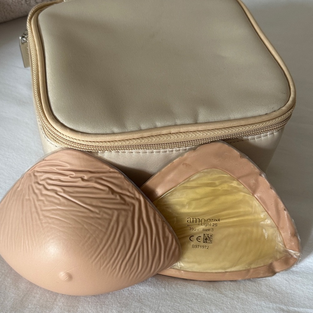 Amoena Breast Form with Case